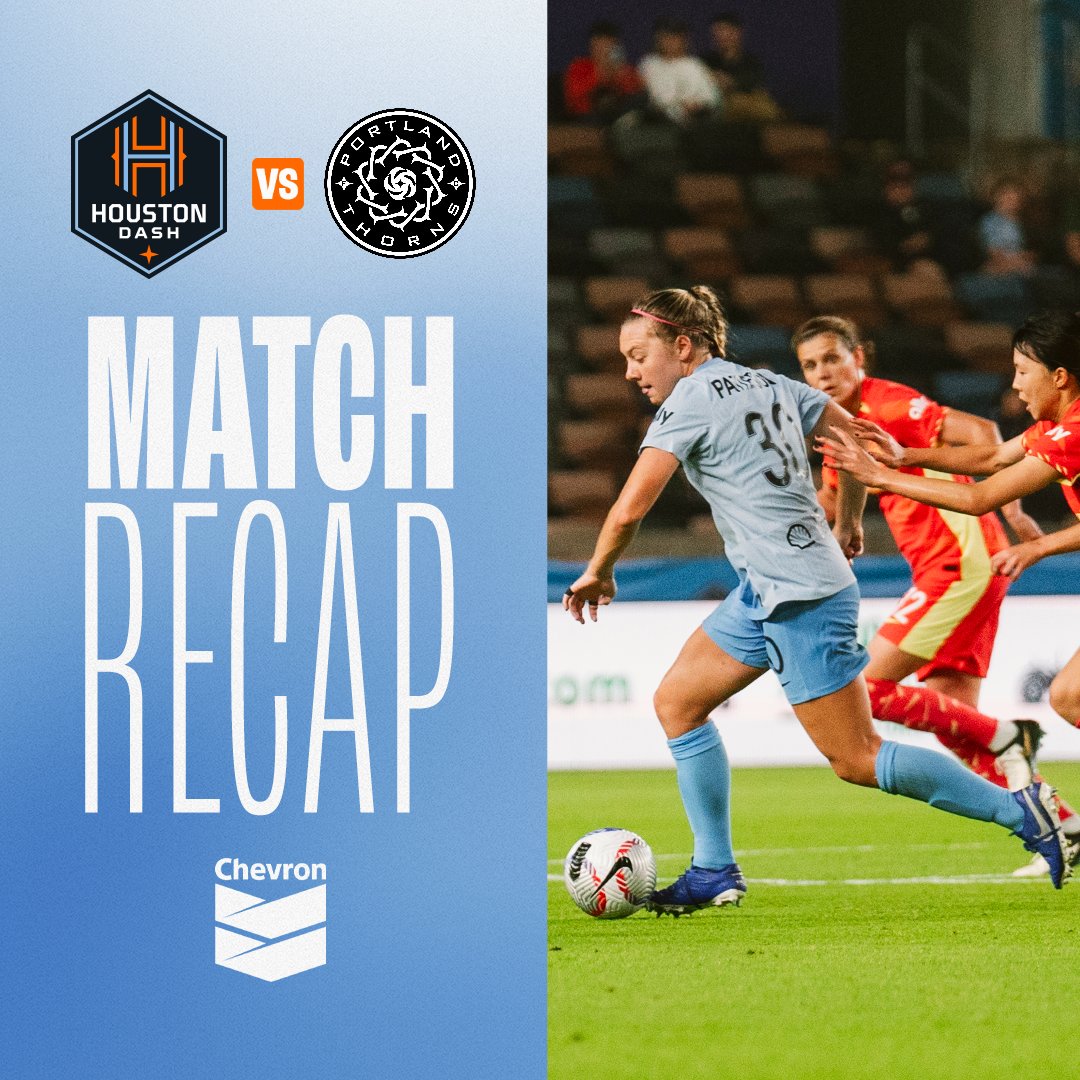 Fell short tonight bit.ly/4bLT7uF @ChevronHouston | #HoustonDash