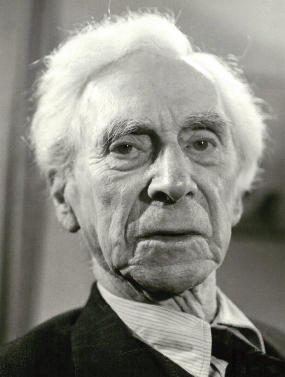 „Viele Menschen würden eher sterben als denken. Und in der Tat: Sie tun es.“

Guten Morgen mit Bertrand Russel 
18. Mai 1872 - 2. Februar 1970