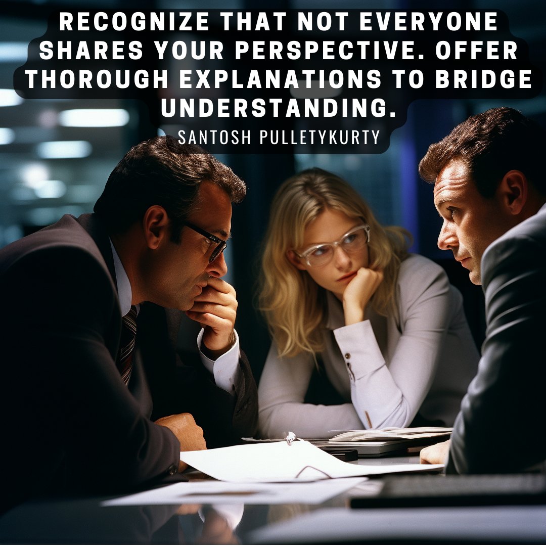 Recognize that not everyone shares your #perspective. Offer thorough explanations to bridge understanding. 🤝 People see the world differently. 🗣️ #PerspectiveMatters #Leadership #Understanding #BridgeTheGap #Empathy #LifeLessons