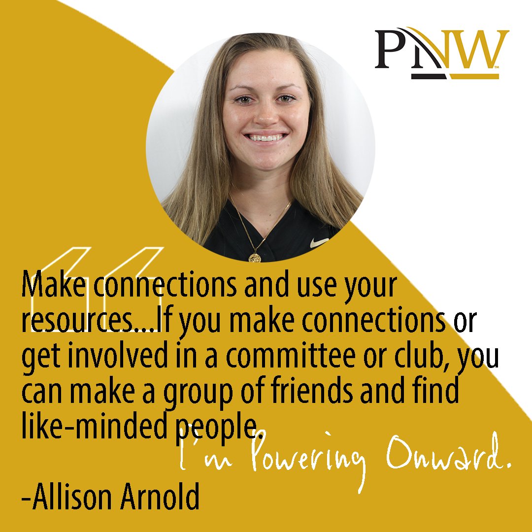 Allison Arnold, a new #PNWGrad, completed her bachelor of science in Nursing (BSN) from PNW’s College of Nursing. Her goal is to start as an emergency room or intensive care unit (ICU) nurse. Read the advice Allison offers to PNW students here: bit.ly/3QQDHNo