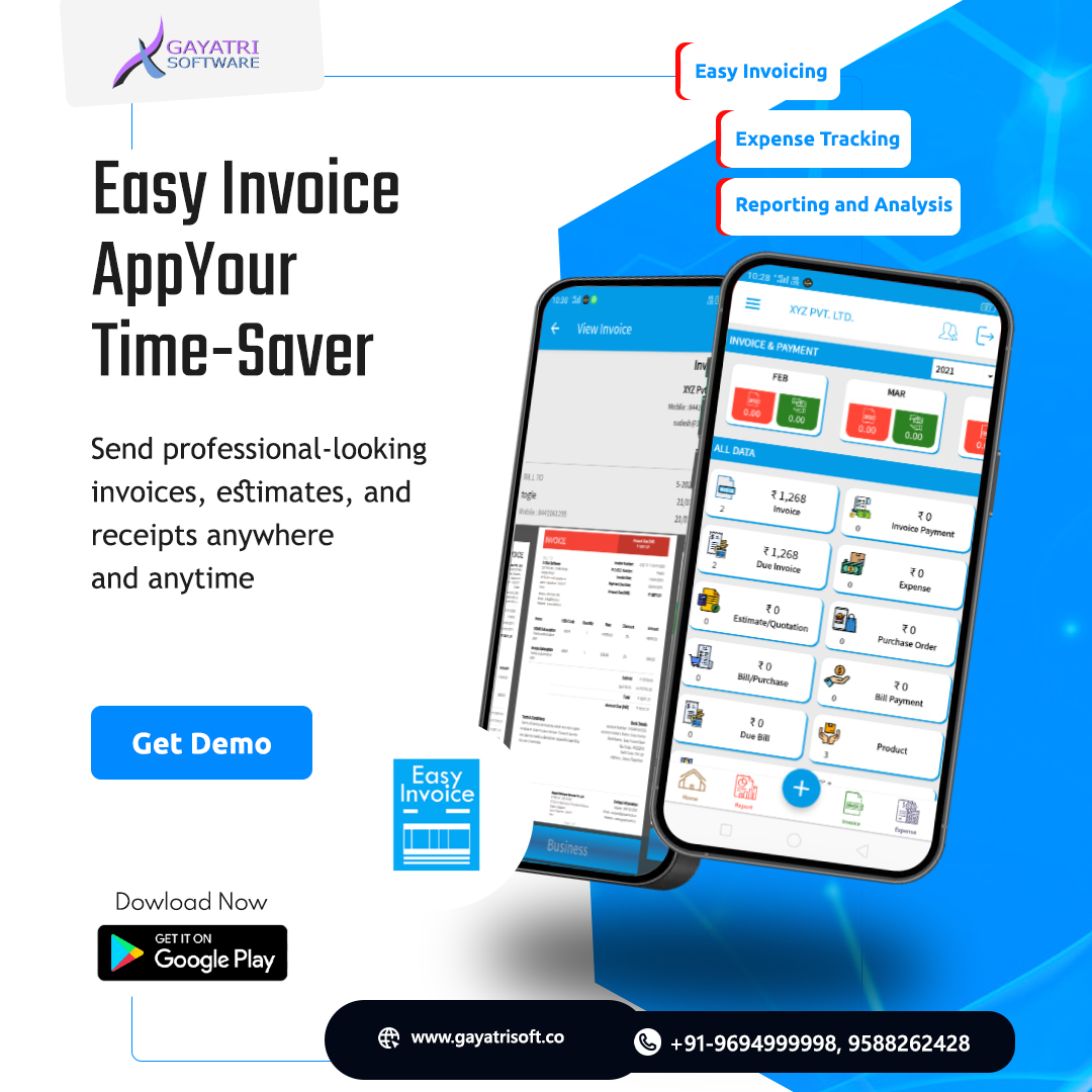 #InvoicingMadeEasy!  Send professional invoices, estimates & receipts instantly with Easy Invoice. Save time & focus on your business. #easyinvoiceproapp #EasyInvoicePro #invoicemakerapp #InvoiceManagement #invoicequotationmanager #ProfessionalInvoicing #InvoicingMadeEasy