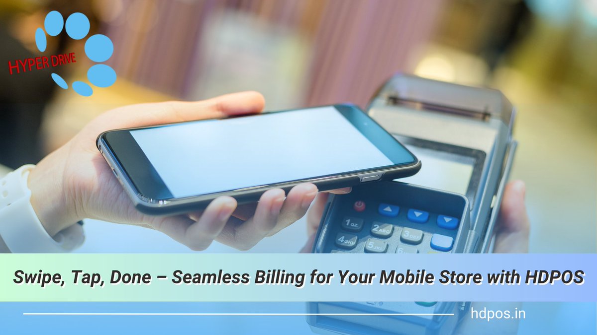 Your Mobile Store's Billing, Perfected with HDPOS

#hdpossmart #billingsoftware #Automatedbilling #revenuemanagement #smallbusinessbilling #cloudbilling #hdpos #smartsoftware #pos #erp #billingsystem #digitalinvoicing #businessgrowth #cloudaccounting #Einvoicing