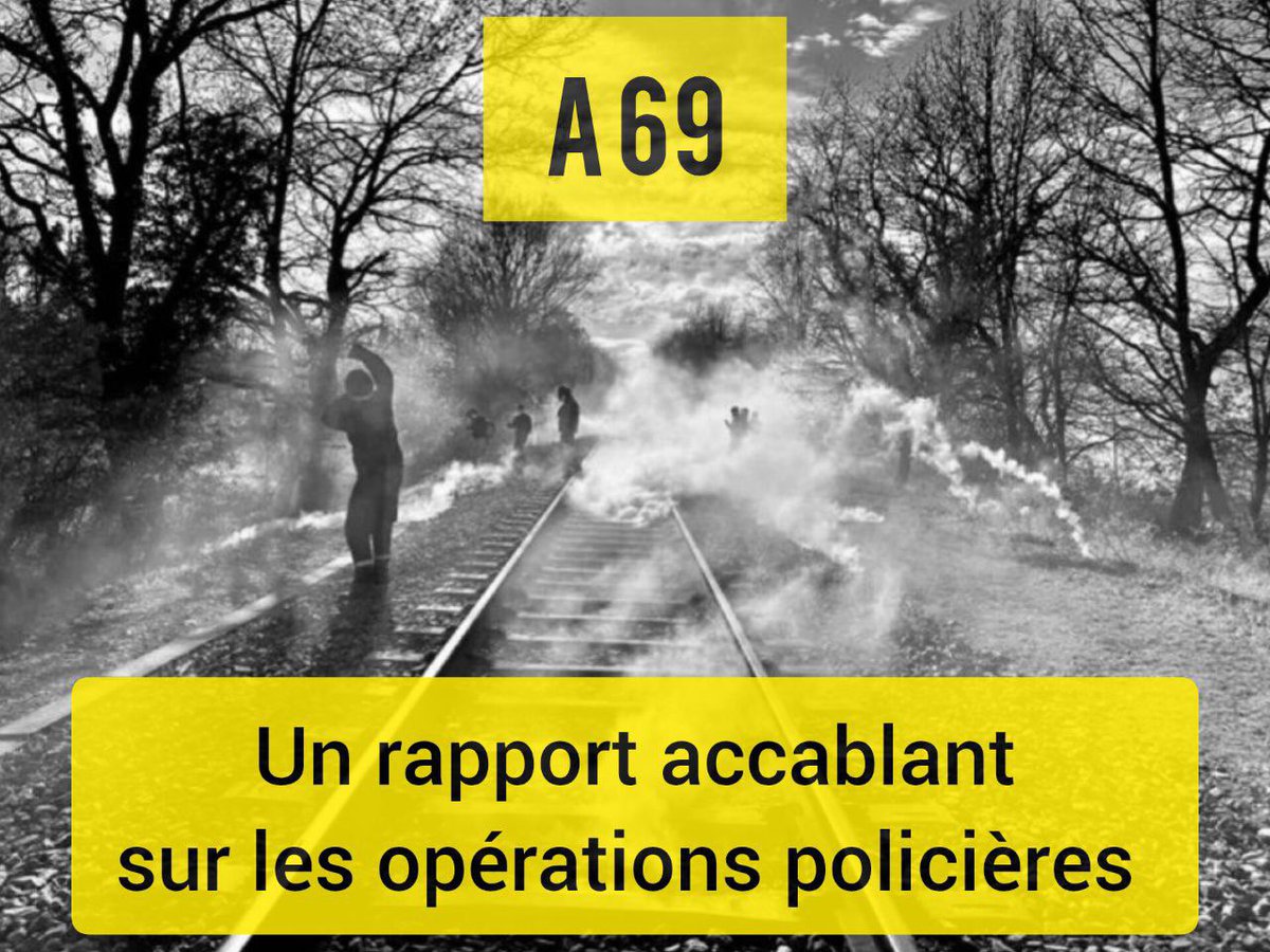 🔎 Rapport de l'Observatoire des Pratiques Policières de Toulouse sur les opérations de police et de gendarmerie contre les opposants au projet de l'#A69 🐿 🧵 ldh-midi-pyrenees.org/2024/05/opp/