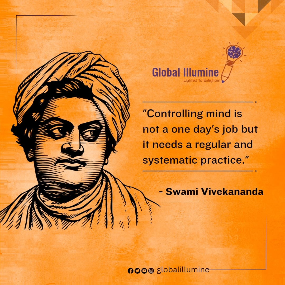 'Controlling mind is not a one day's job but it needs a regular and systematic practice.'
.
.
.
#Quotes #InspirationalQuotes #GlobalIllumineFoundation #ChildrenEducation #BetterFuture #Scholarships #SupportNeedy #GiftEducation #EducationForAll