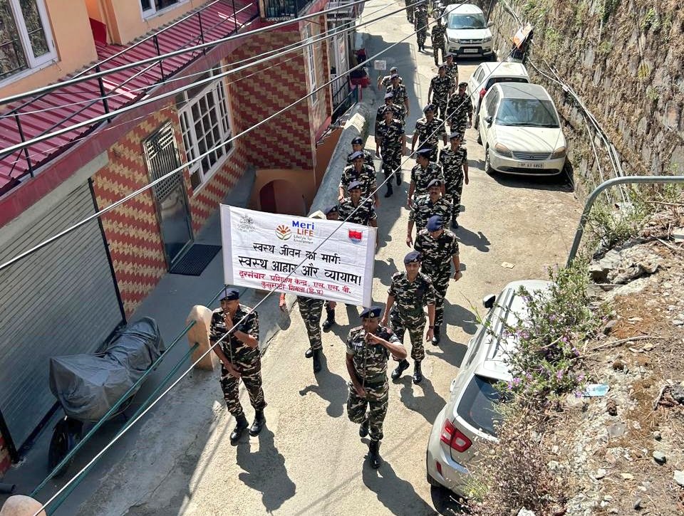 #SSB Telecommunications Training Center, Kasumpti, Himachal Pradesh organized a rally under #MissionLIFE to promote the non-use of single-use plastics to protect the #environment.  

@HMO @PIB @ssbttckasumpti  #NoSingleUsePlastic #EnvironmentalProtection