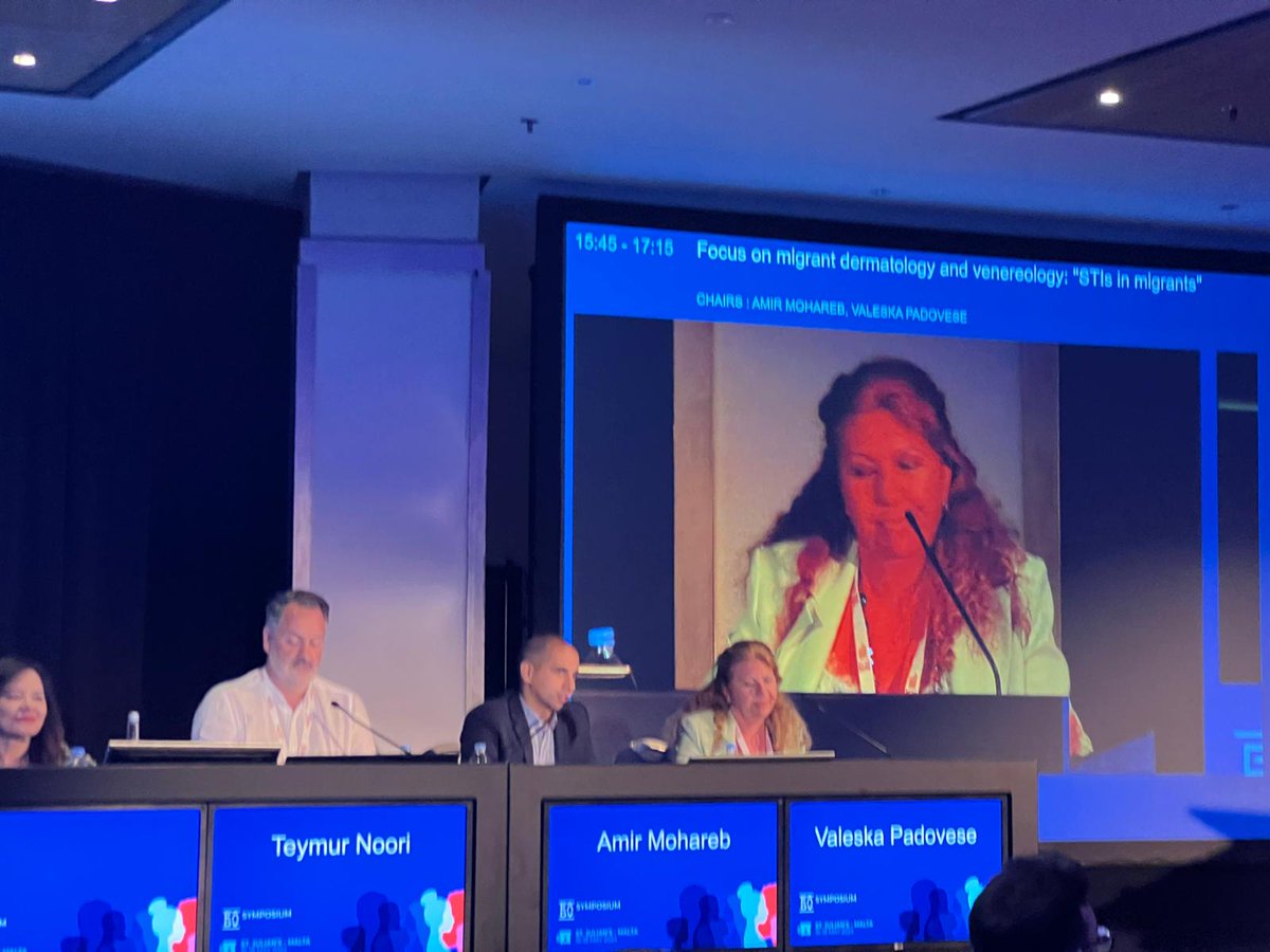 Public health interventions to address skin and sexual health in migrants and other vulnerable groups at the #Eadvspringsymposium in Malta.#skinhealthforall