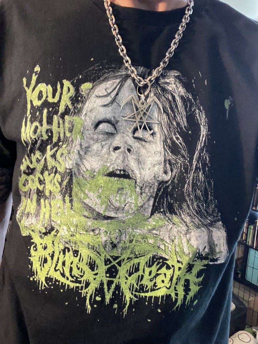 Exorcist preorder is live blinddeath.com my art of exorcist on shirts and hoodie . #horror #exorcist #blinddeathclothing @Chuckklez408 @sootygrunter79 @bloodofkirby @horrordegen @mutanttheater