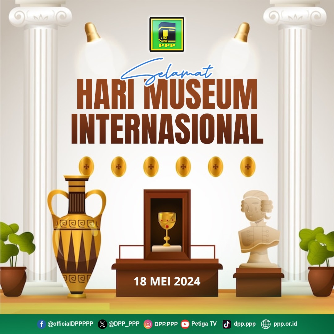 Selamat Hari Museum Internasional! Melangkah ke dalam masa lalu, merenungkan karya masa kini, dan membayangkan masa depan.