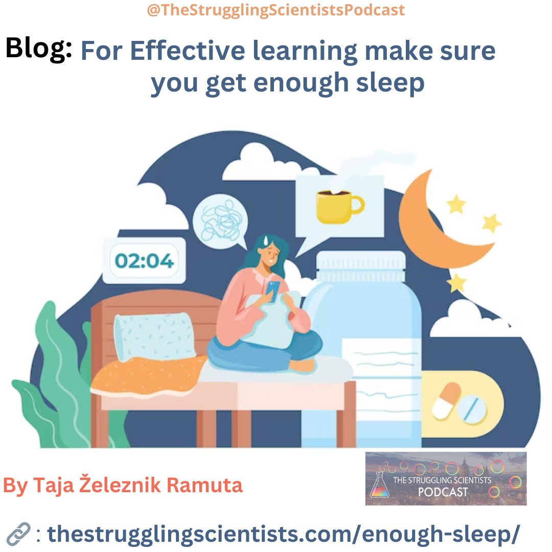 We spend approximately one-third of our lives asleep 😴.  Yet most people aren't doing it correctly. Here's what you should be doing to improve your sleep according to science. 🔗: thestrugglingscientists.com/enough-sleep/