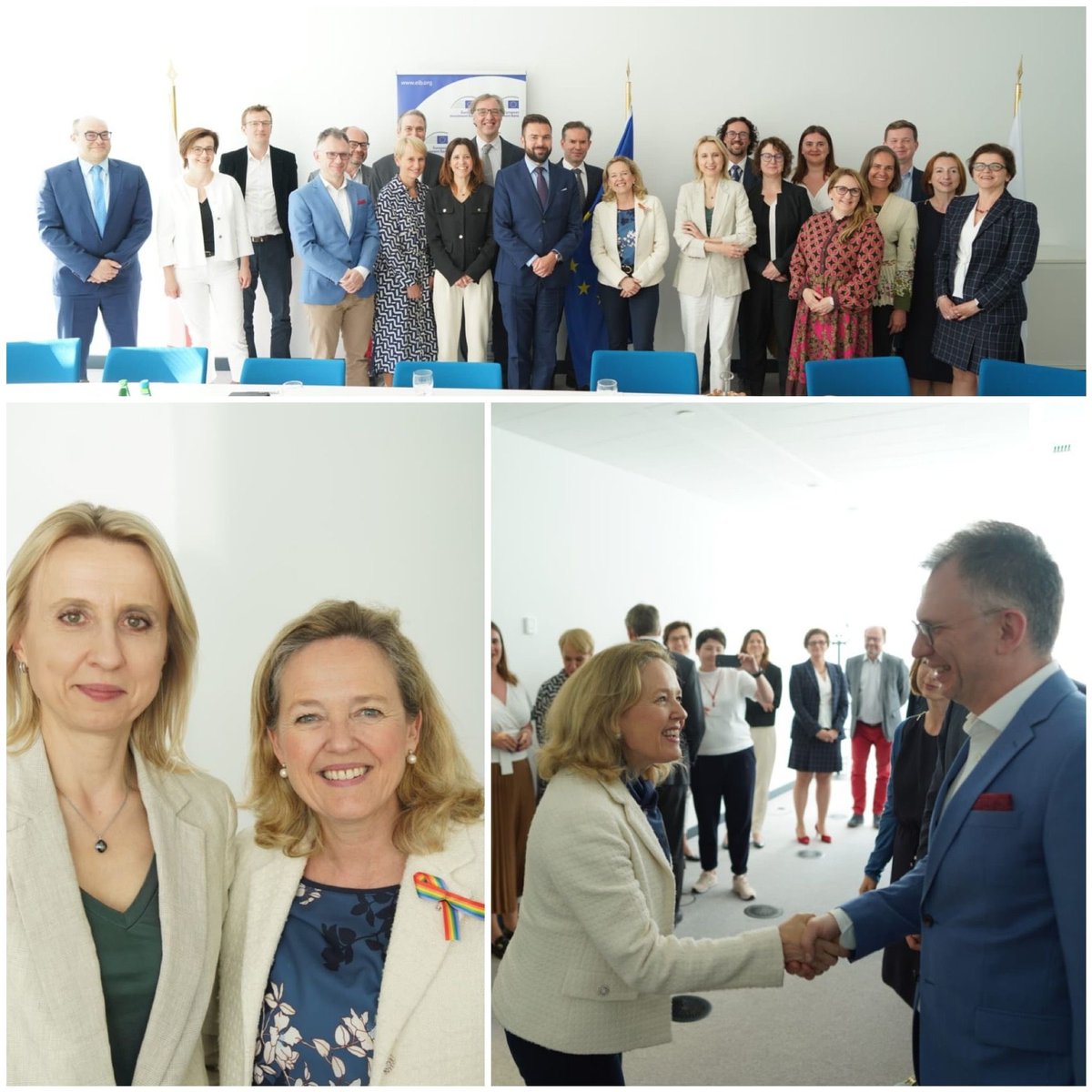 🇪🇺🇵🇱 Delighted to meet colleagues at @EIB Group office in #Warsaw, alongside VP @TeresaCzerwnska The team led by @GrzegorRabsztyn provides valuable technical assistance & finance to support impactful investment projects Also happy to see our #IT center of excellence shaping up!