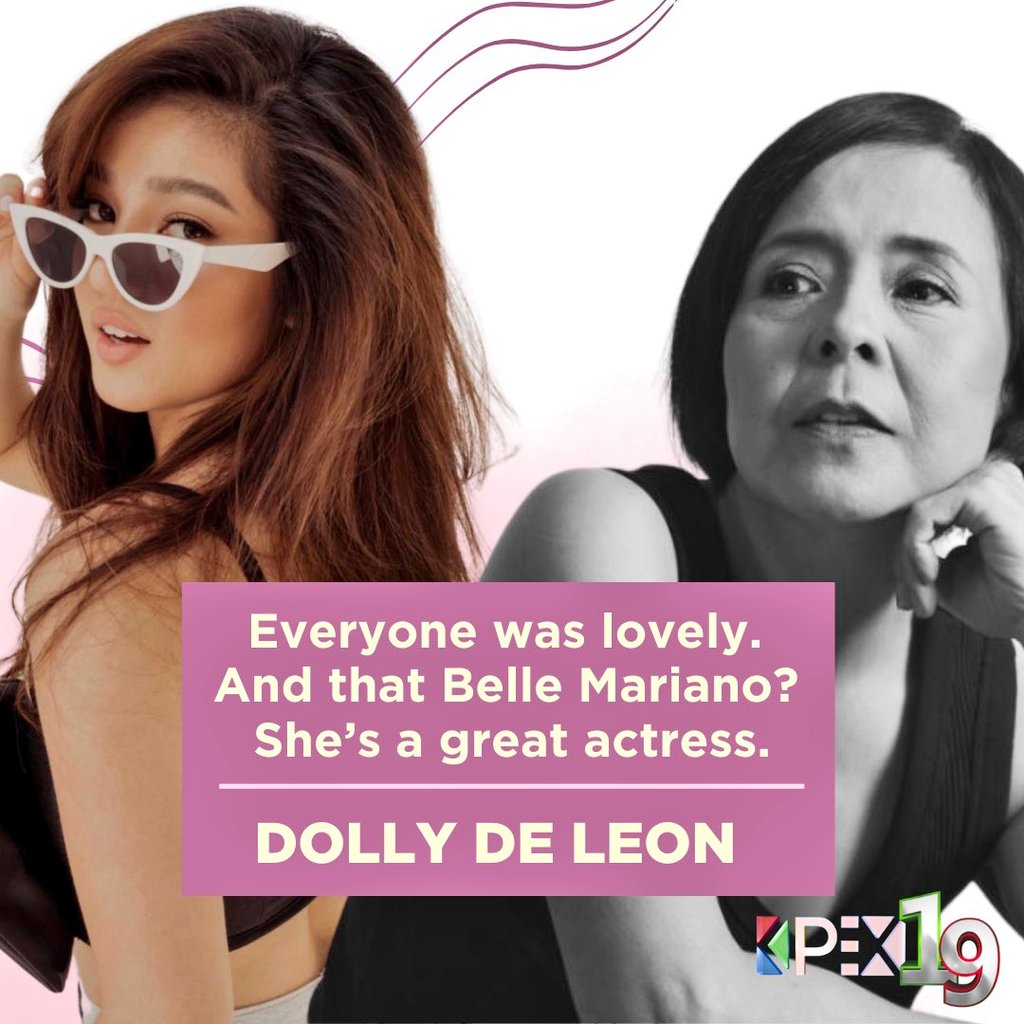 'And that #BelleMariano ? She's a great actress.'  

~ Veteran & Hollywood Filipina Actress Dolly De Leon comments about Belle Mariano~

@bellemariano02 
@ABSCBNNews
@direklauren
@previewph
#DollyDeLeon
#CantBuyMeLove 
#SaturdayMood