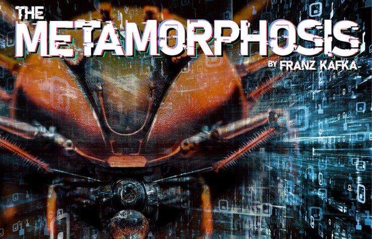 The Metamorphosis-Mild Peril Theatre As Gregor Samsa awoke one morning from uneasy dreams he found himself transformed in his bed into a monstrous insect. 19:30 SAT 18TH MAY Tickets/info:theacornpenzance.ticketsolve.com/ticketbooth/sh…