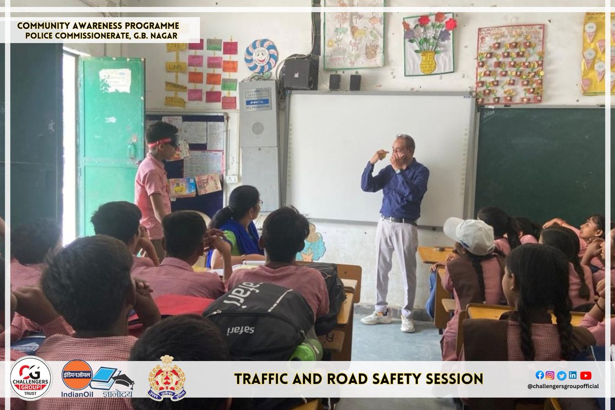 #Program75 
Students beneficiaries at Kuleshra, successfully participated in #Health & #Nutrition, #POCSO_Child_Rights and #Traffic_Road safety awareness sessions under the #Community_Awareness_Program. 🙌📚
#CSR_Initiative #positivechange #womenandchild #collaboration