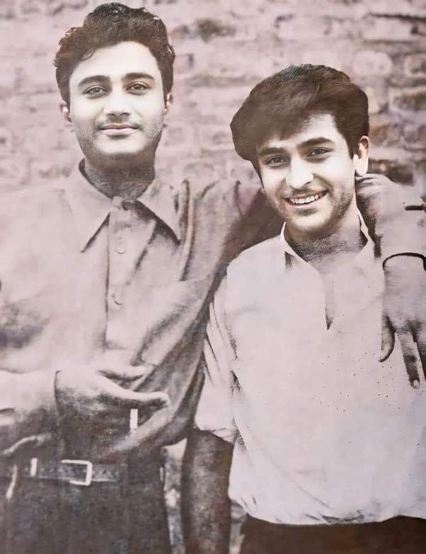 Two handsome hunk...guess who ??