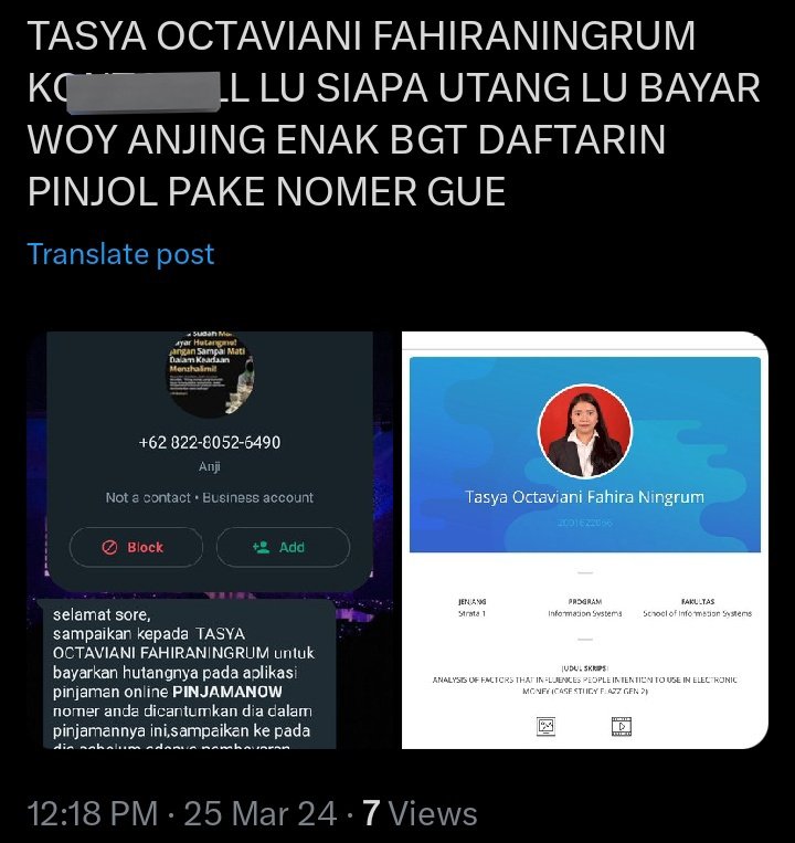 @KoyaRJ92 @KIMCEO98_ EH BENTAR AJG NI ORANG PAKE NOMERKU BUAT KONTAK DARURAT PINJOL DIA TRUS GUE DITELFONIN SAMA DEBT COLLECTORNYA