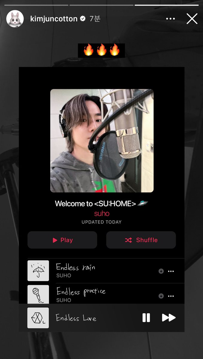 2024 SUHO CONCERT <SU:HOME>

🐰Today's S(U)tory
📝5월 18일 토요일

올림픽공원 올림픽홀 (Olympic Hall)
2024. 05. 25(SAT) 6PM, 05. 26(SUN) 4PM

Weverse Shop: bit.ly/SUHOME_WEVERSE
Beyond LIVE: bit.ly/SUHOME_BEYOND

#SUHO #수호
#EXO #엑소 #weareoneEXO
#SUHOME