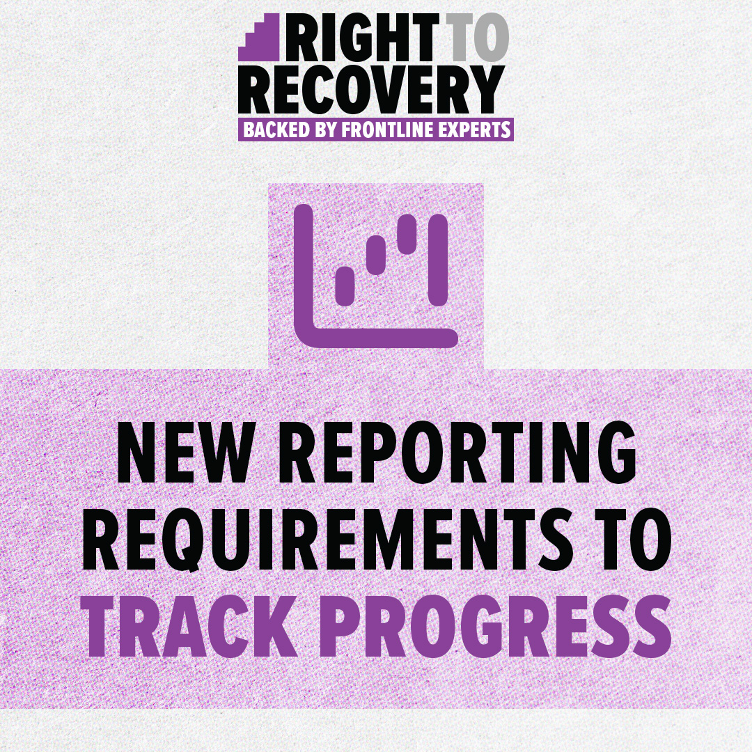 The Right to Recovery Bill @ScotParl @annemarieward 

*Enshrine in LAW the right to recovery treatment *Guarantee access to treatment within three weeks
*New Reporting Requirements to track progress 

#Backthebill #RighttoRecovery #MakingRightsReal #OorBill #Stopthedeaths