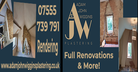Adam John Wiggins Plastering is your go-to for all plastering needs, from initial installation to the final smooth finish. Over 40 years of legacy in excellence. Reach out and call Adam today! Get noticed with #cornermedia #beseenonourscreens #digitaladvertising #localvillages