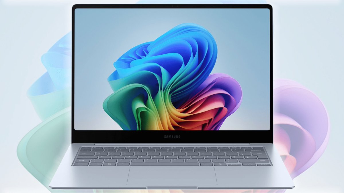 Winfuture has leaked images of Samsung’s Qualcomm laptop with a colorful Bloom wallpaper winfuture.de/news,142902.ht…