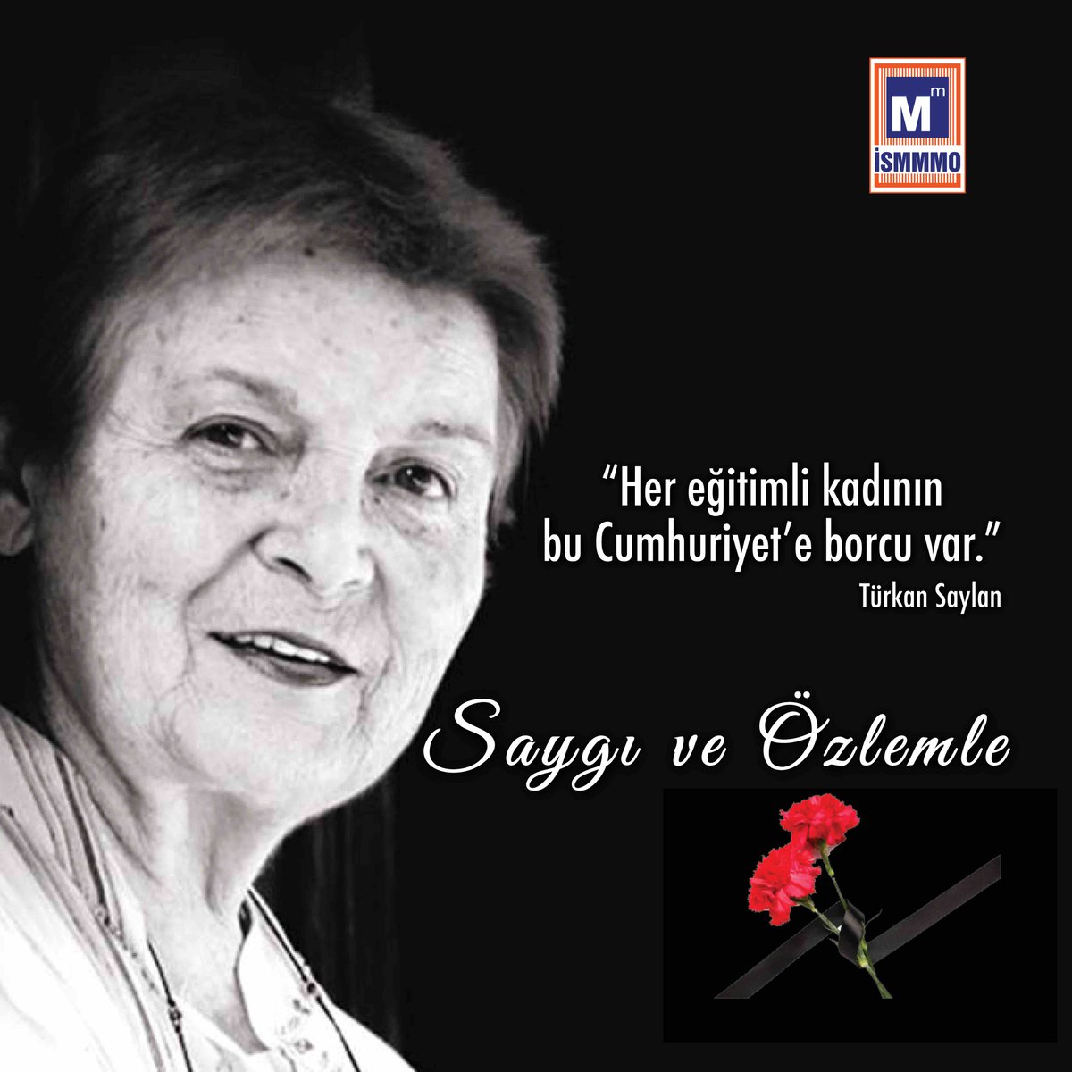 Prof. Dr. Türkan Saylan’ı, vefatının 15. yıl dönümünde saygıyla ve özlemle anıyoruz.