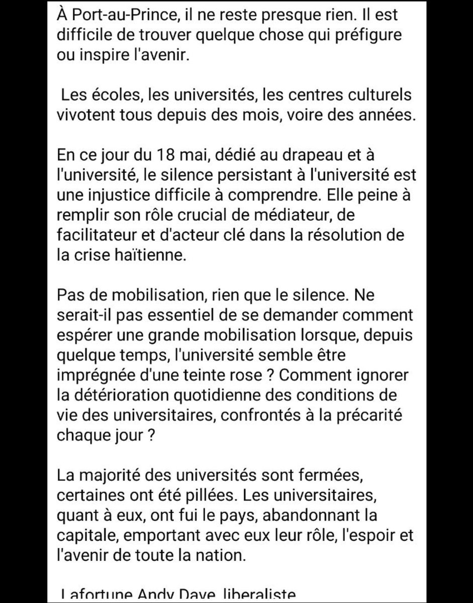 #Haïti       #18Mai     #Drapeau    #Université