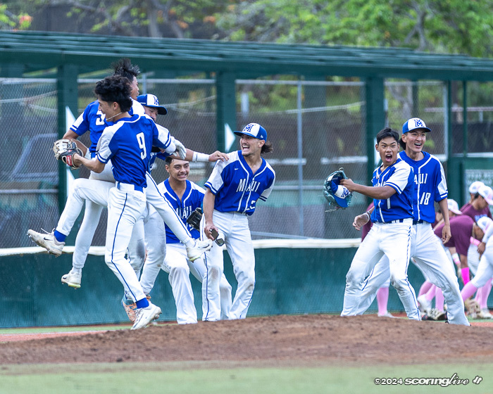 BASE: Maui Sabers shut out Saint Louis Crusaders to reach Division I finale for first time since 2017 dlvr.it/T73gRY