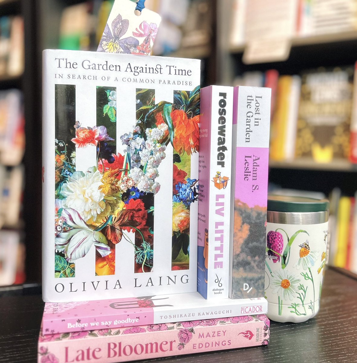Florals for spring? Groundbreaking 🌸 Journey through legendary gardens from culture & history with Olivia Laing, or fall into dreamy folk horror in the English countryside with Adam Leslie 🌻