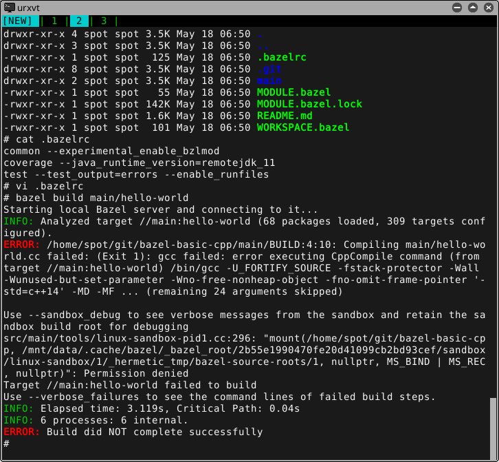 lawofcons's tweet image. #puppylinux #bazel via bazelisk installed and started smoothly, but I hit problems with building a basic cpp project :(. I will post on their forums and see if there’s a good fix. might reluctantly go back to #alpinelinux for now (I’ve bootstrapped bazel on it before)