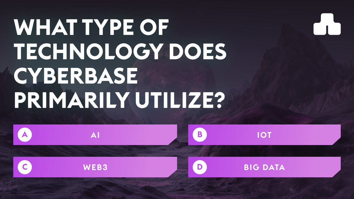 cyberbasexyz's tweet image. ✅ CyberBase Quiz Time!

🧠 Are you ready to test your knowledge about the CyberBase platform? We've put together a fun quiz to see how well you know your stuff!

➕ Here's how to participate:

 1. Read the questions (just swipe the pics below) 
 2. Drop your answers in the…