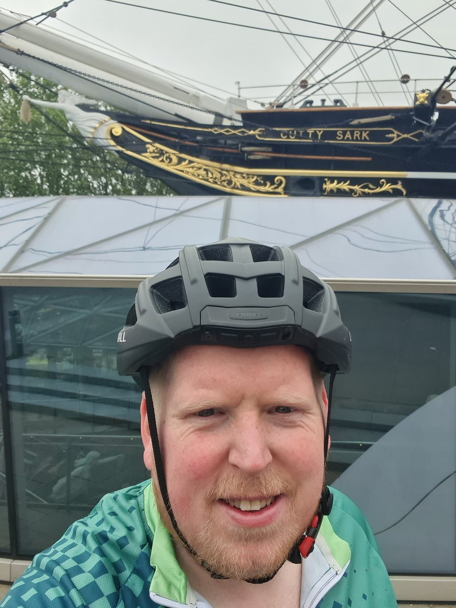 Final (and maybe first...) training ride of any half distance for the Ride London for @AcctUk. Nipped in to see @ACF_NELondon in action at Woolwich while I was at it