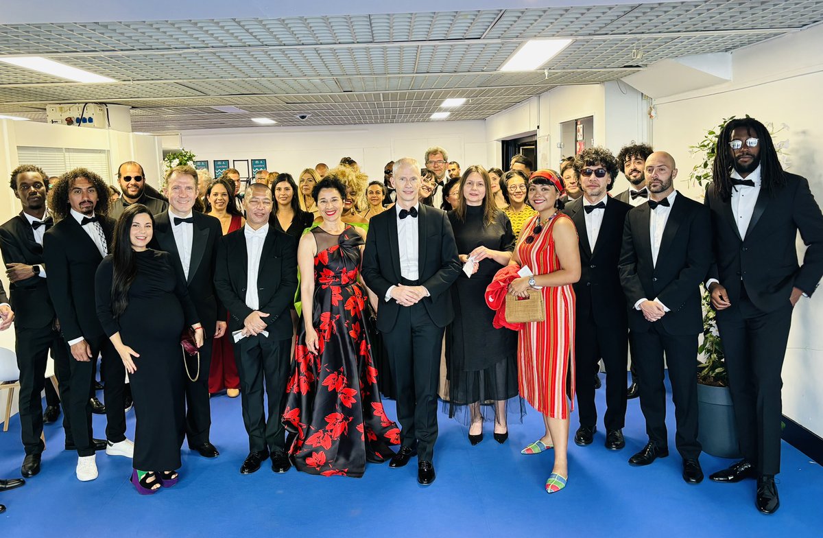 Cette année encore le <a href="/Festival_Cannes/">Festival de Cannes</a> présente des œuvres francophones démontrant tout le dynamisme de la langue française.  

Très heureux d’avoir présenté notre stratégie #francophonie aux producteurs de #Cannes2024 x <a href="/LeCNC/">Le CNC</a>, et rencontré les formidables talents de la Fabrique