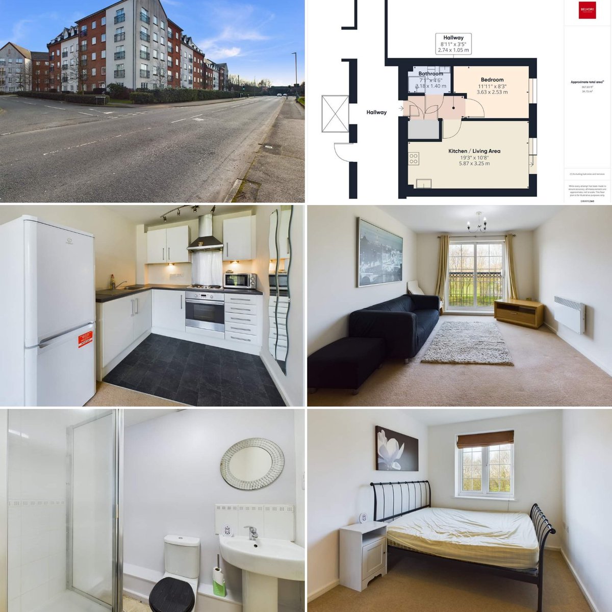 ✨✨✨New SALES Instruction✨✨✨ Greenings Court, Warrington, WA2 Price : £80,000 Offers over 🏘 Apartment 👨‍👩‍👧‍👦 No Chain 🛏 1 Bedroom ❤️ Walking Distance To Town Centre Contact our friendly team on : Call : 01925 636 855 Email : sales.warrington@belvoir.co.uk