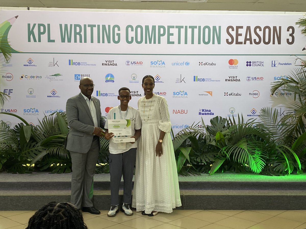 Congratulations to <a href="/clba_org/">Chez Les Bien-Aimés | Ecole Internationale</a> Team  for having a student win the Writing Competition in the Upper Primary French category, organized by <a href="/KigaliLibrary/">Kigali Public Library</a> .This achievement is a reflection of the excellent education and support provided by your dedicated staff.