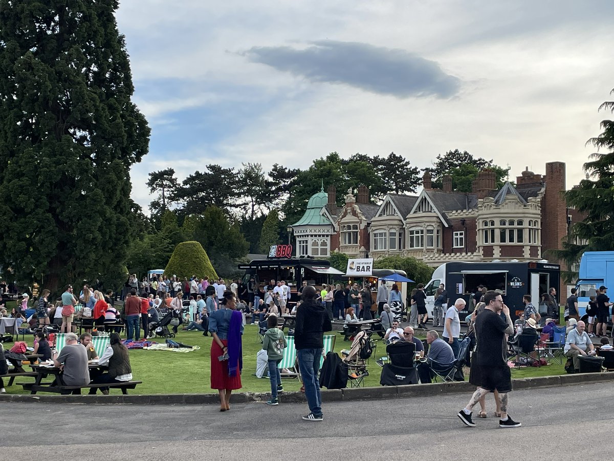 What a Friday night! Thanks to everyone who came out to our first ever street food event with @mk_eat! Great atmosphere, chilled tunes, amazing food and drink... If you enjoyed a taste of Bletchley Park, don't forget local residents can come back and visit the museum any time
