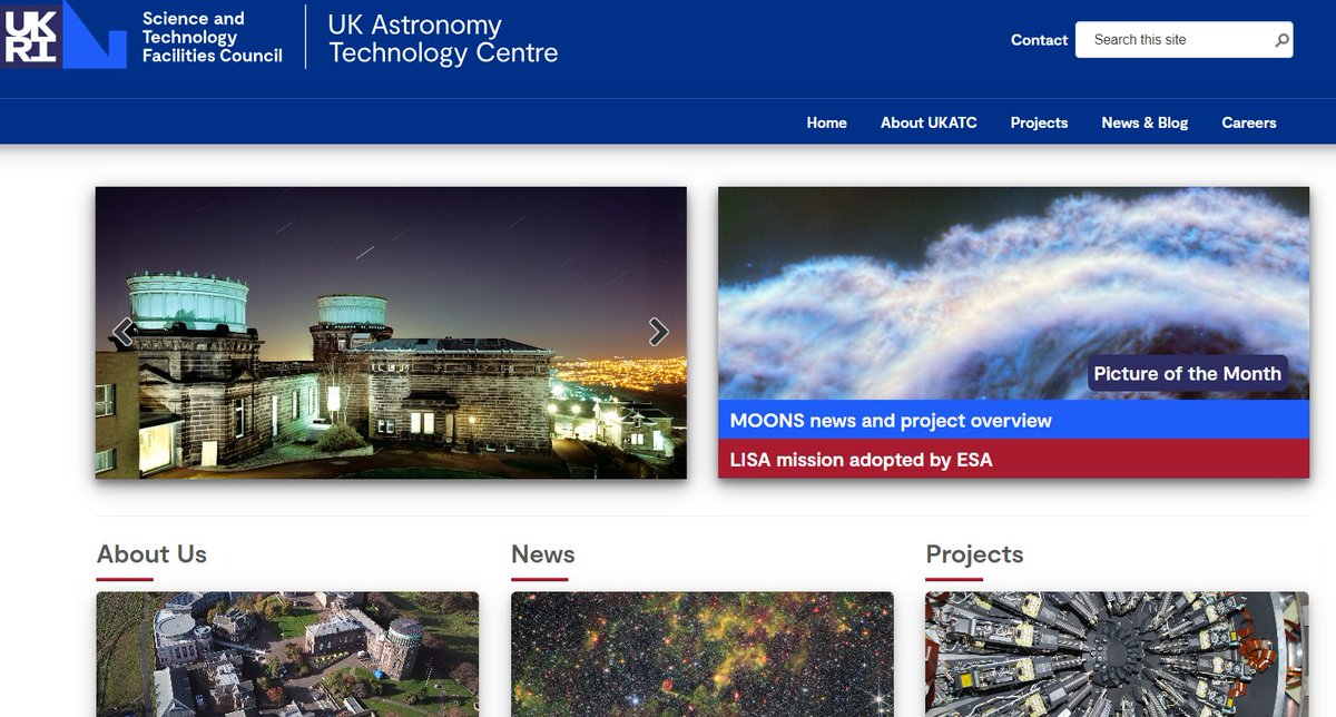 @STFC_Matters @ESO @ESO_Chile @WebbTelescopeUK @RAL_Space_STFC @ELT_METIS You can catch up with all the latest news from @UKATC on our new website. 👀📰🖥️ ukatc.stfc.ac.uk/Pages/home.aspx #InternationalAstronomyDay 🧵 5/5