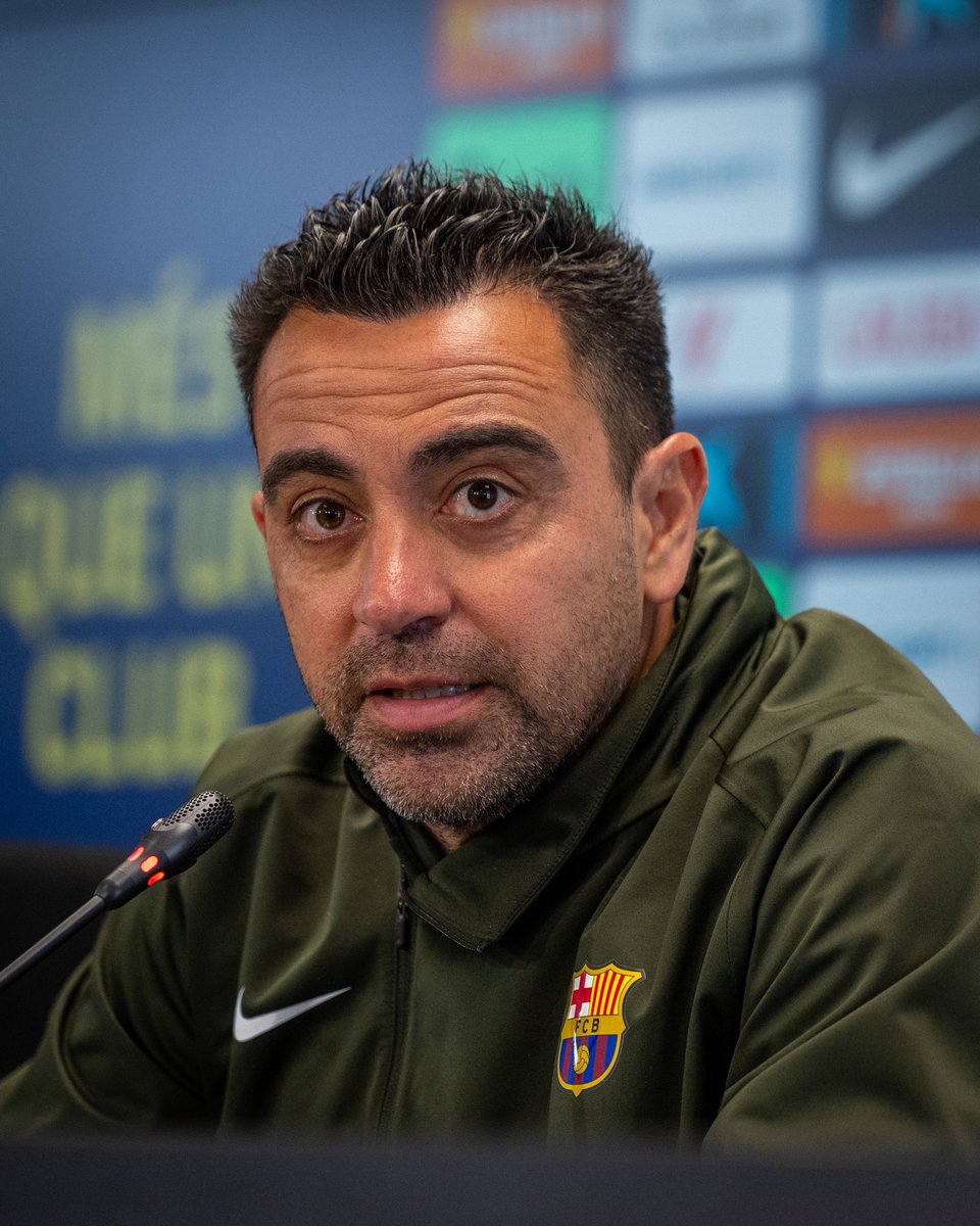 Xavi: 'The Club gives me peace of mind. We continue with the same excitement.”