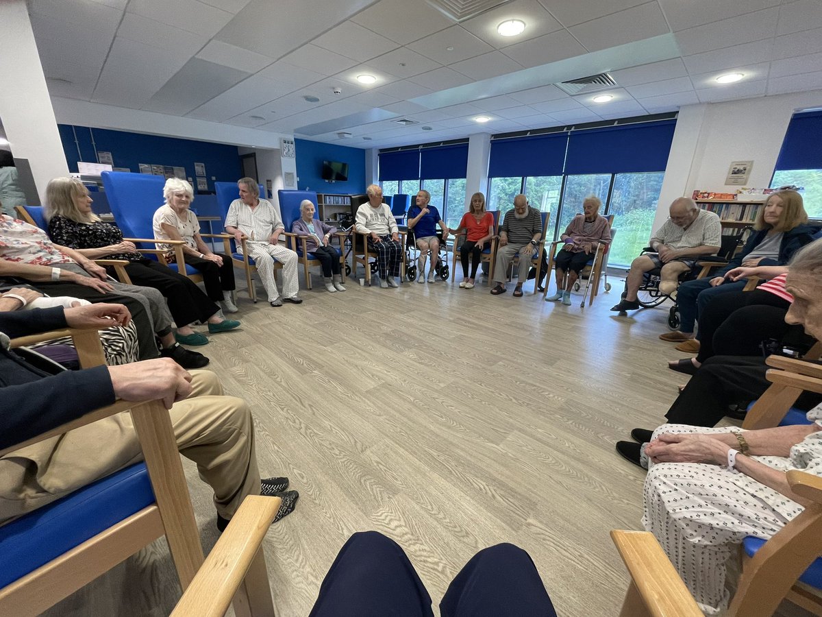 17 Saturday morning rehab legends all giving100 percent in there exercise class this morning #rehabforeveryone #holistic-care#they don’t give up even on weekends# picture taken with consent thanks to the wonderful care staff for  helping me facilitate these groups #teamwork.#