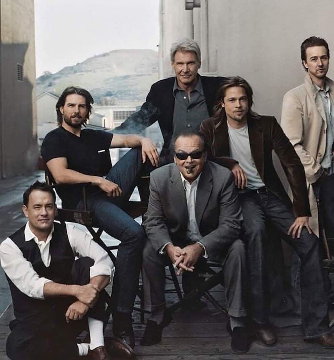 Incredible Annie Leibovitz shot from 2003 of some of the world's biggest movie stars.