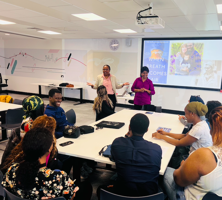 We had an amazing time at our book club meeting yesterday, discussing "When Breath Becomes Air" and enjoying pizza and cake with our peers! Thank you to everyone who joined us. It was wonderful to see so many engaged and thoughtful discussions.
#BookClub #WhenBreathBecomesAir