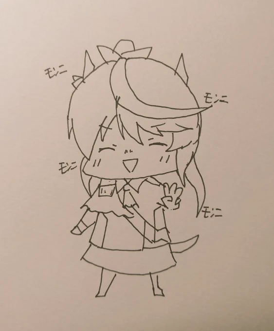 #作画カロリーの低い作品を上げようぜ3分以内に描いたイラストたち 