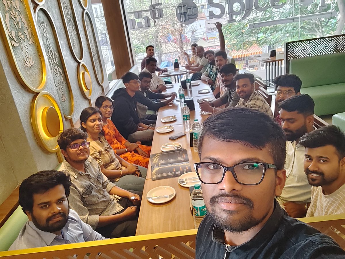 Thrilled to share our amazing team stepped out the office today for a delightful lunch at Restaurant. It was a fantastic opportunity to unwind, connect &  treat some delicious cuisine together.

#TeamBonding #OfficeOuting #WorkFamily #TeamLunch #WorkLifeBalance #ZypleSoftware
