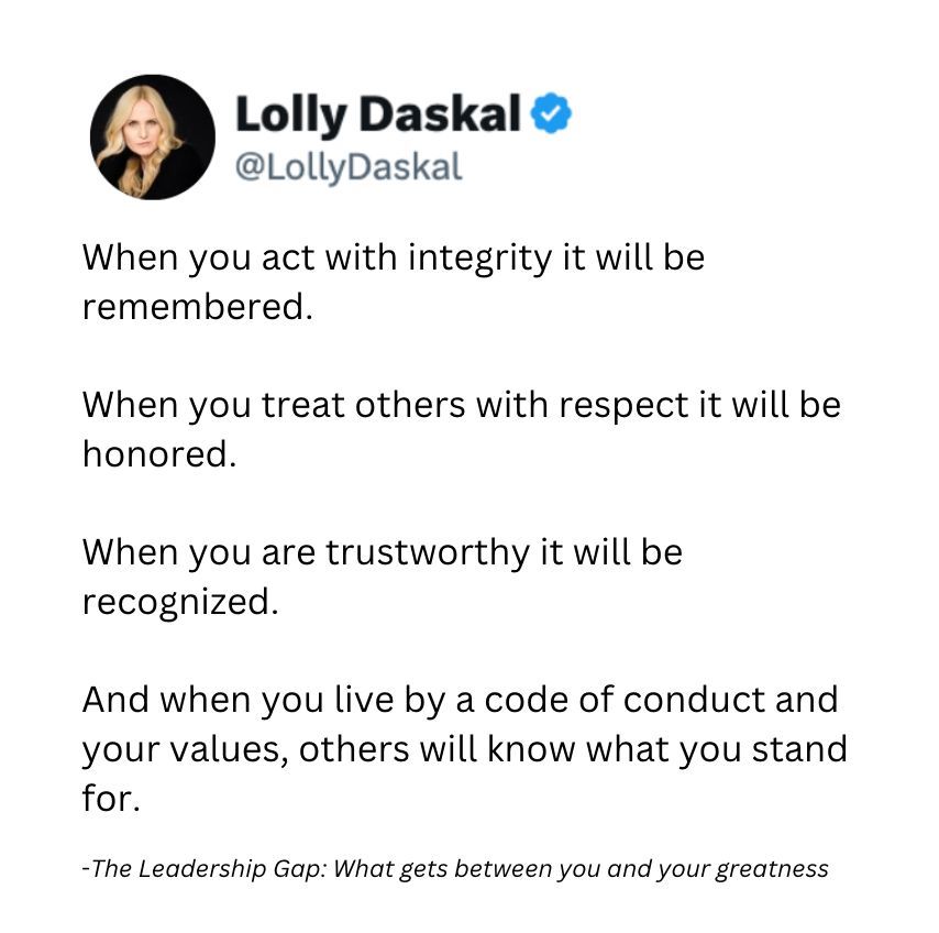 Lolly Daskal (@lollydaskal) on Twitter photo 