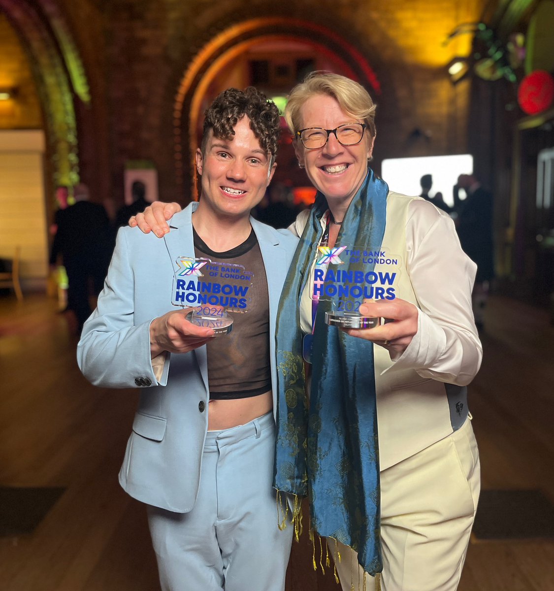 TWO wins last night! One for @PopnOlly and one for @ollypike 🥳 ⭐️ Small Brand of the Year: Highly Commended (Pop’n’Olly) ⭐️ Campaigner or Influencer of the Year: Highly Commended (Olly Pike) Thank you to EVERYONE that voted for us! @RainbowHonours