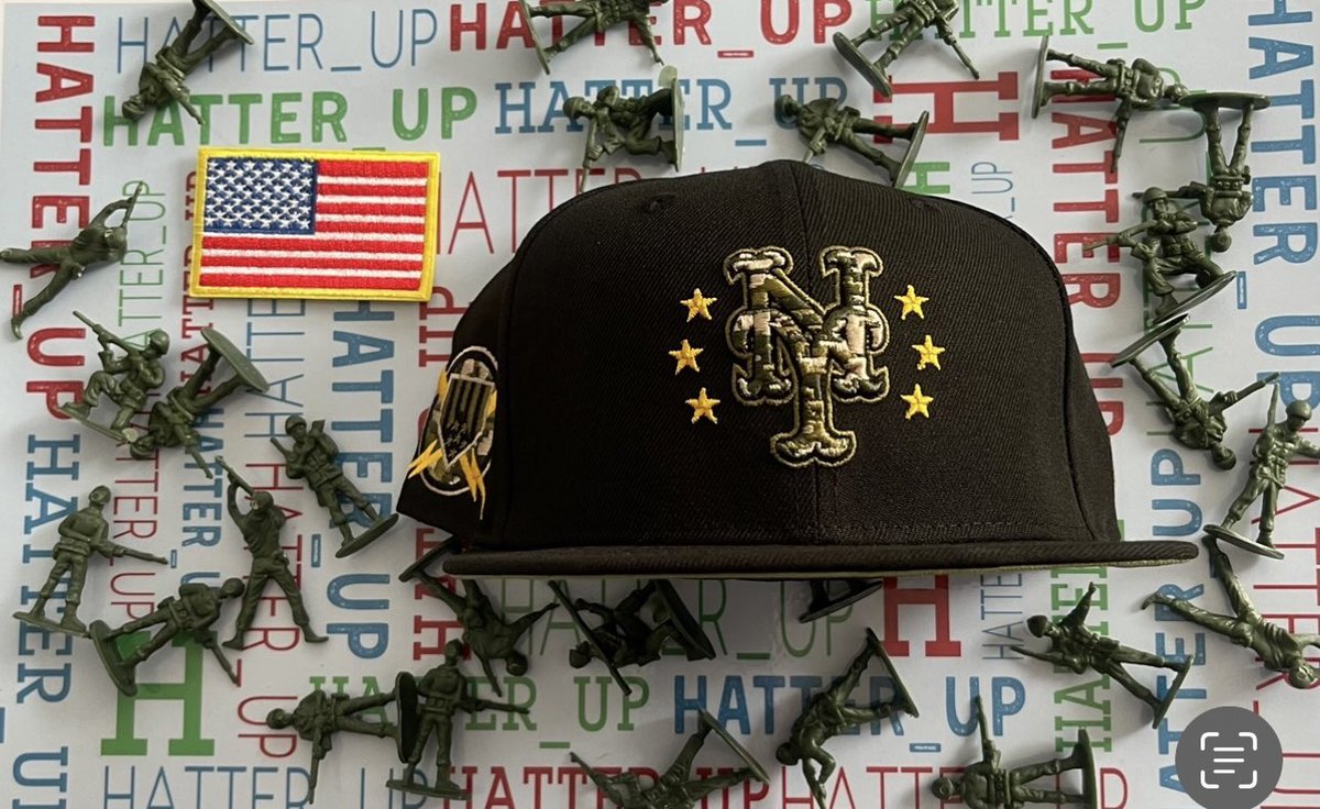 It’s Armed forces day a day to Thank,Celebrate and remember all the 🇺🇸military both past and present My Hat of the day is this years @Mets Onfield Cap #GreenCamo #HatTwitter #HatoftheDay #FittedHatSociety #USA🇺🇸#HatCollector #ForGlory🇺🇸#LGM