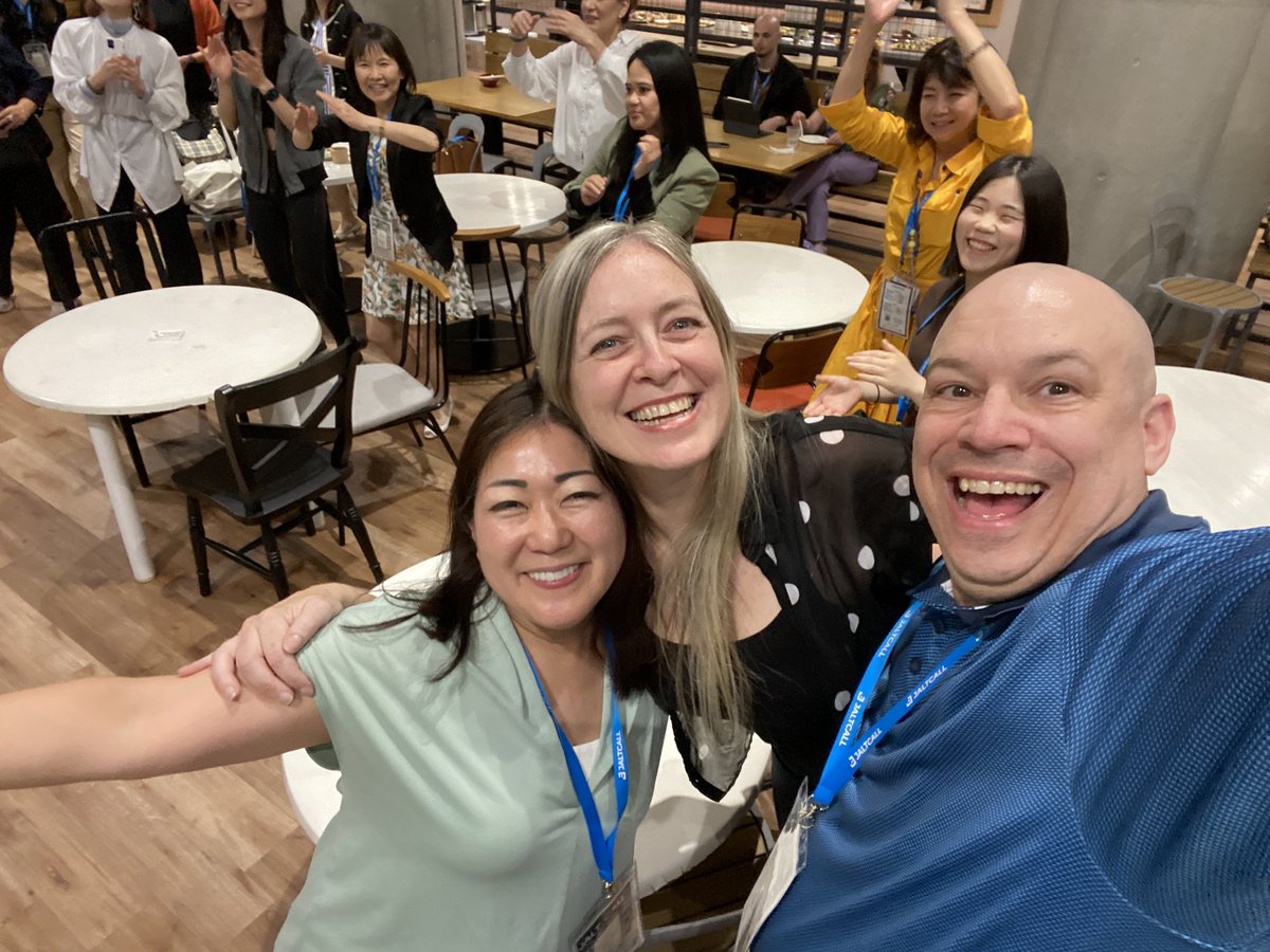 Dancing the night away at #jaltcall2024 with all our old friends!!! Well done <a href="/jaltcall/">JALTCALL</a>