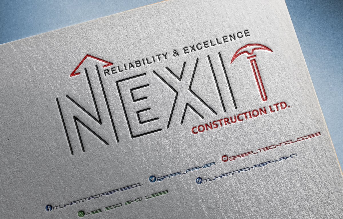 Nexit Construction Ltd. #logo #logodesign #logodesigns #logodesigner #graphic #graphicdesign #graphicdesigner #nordic #digital #developement #illustration #illustrator #adobeillustrator