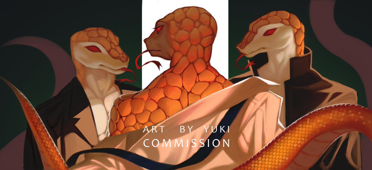 Commission done for Wingsteel🐍

#commissionsopen #artcommissions #digitalart #characterdesign #fanart #anime #girl #conceptart #painting #DigitalArtist #yuki #illustration