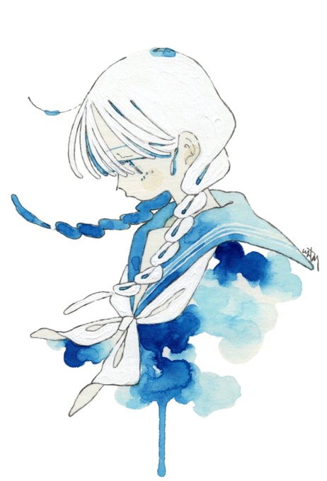 「sailor collar」 illustration images(Latest)｜21pages