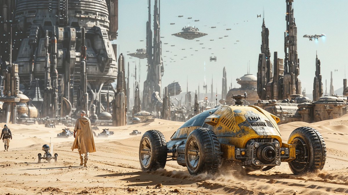 Alin_Reaper05's tweet photo. Good morning everyone, today I am a bit happy, cause I only have today to go to work and then 4 days off, this means more time for AI😁So here is another Star Wars prompt and 4 examples as always, hope you like them 😉😊 https://t.co/ZzxZ2Mi55f