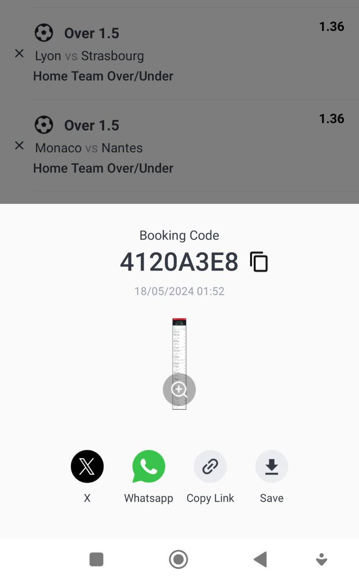 bishopbx2's tweet photo. Sportybet
4120A3E8👉 2K ODDS
3134D5FE👉 100 ODDS https://t.co/7dMc4lGSML
